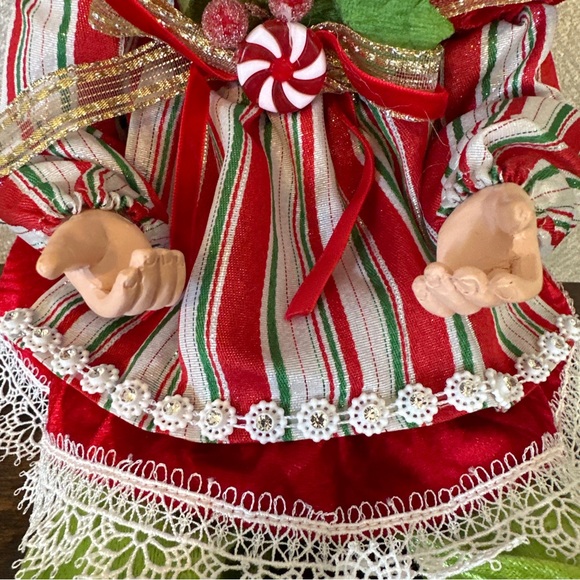 Ralph Lauren Style Christmas Elf Fairy Shelf Sitter 30” NWT Martha Stewart - Picture 8 of 12